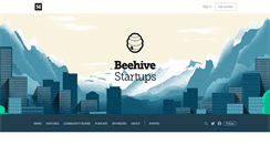 Desktop Screenshot of beehivestartups.com